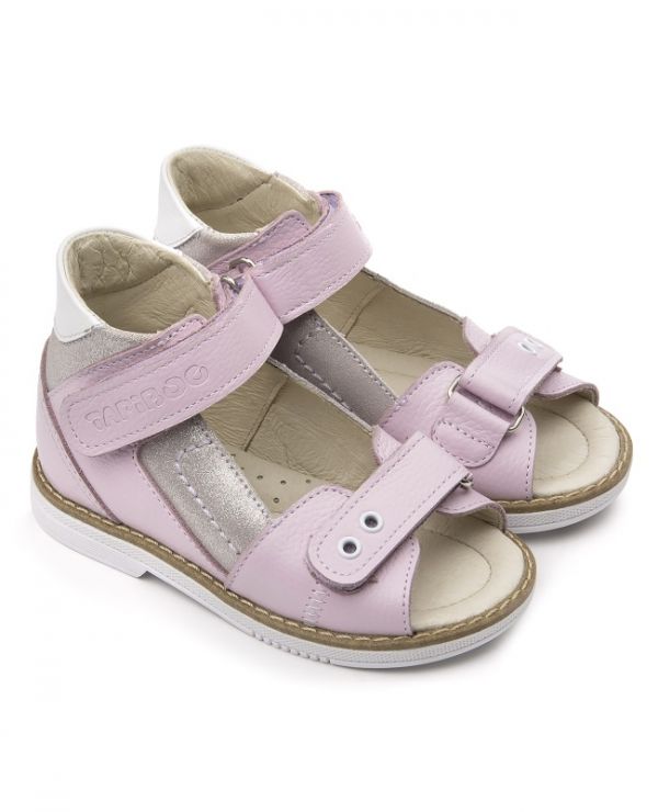 Children's sandals 26027 leather lilac lilac