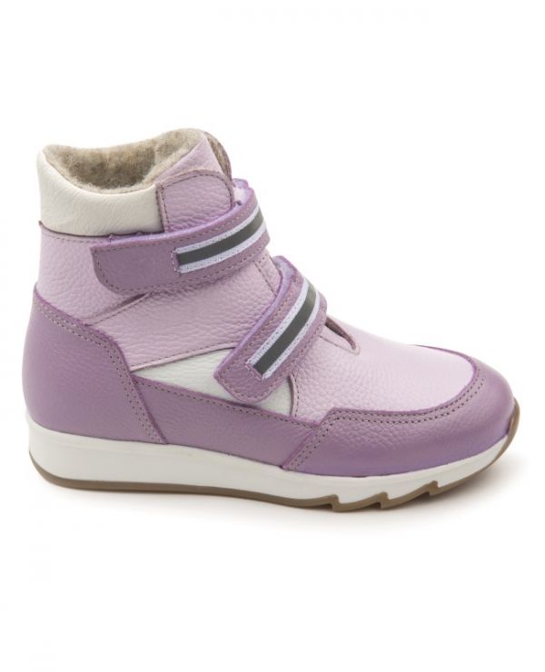 Children's boots 23012 leather, VENICE lilac