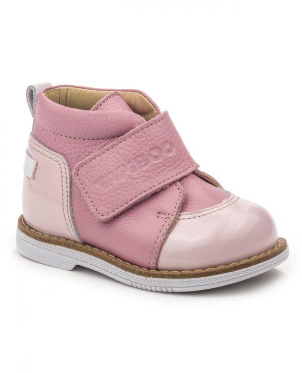 Children's boots 24015 leather, VIOLE pink