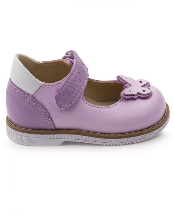 Children's shoes 25010, leather, lilac lilac