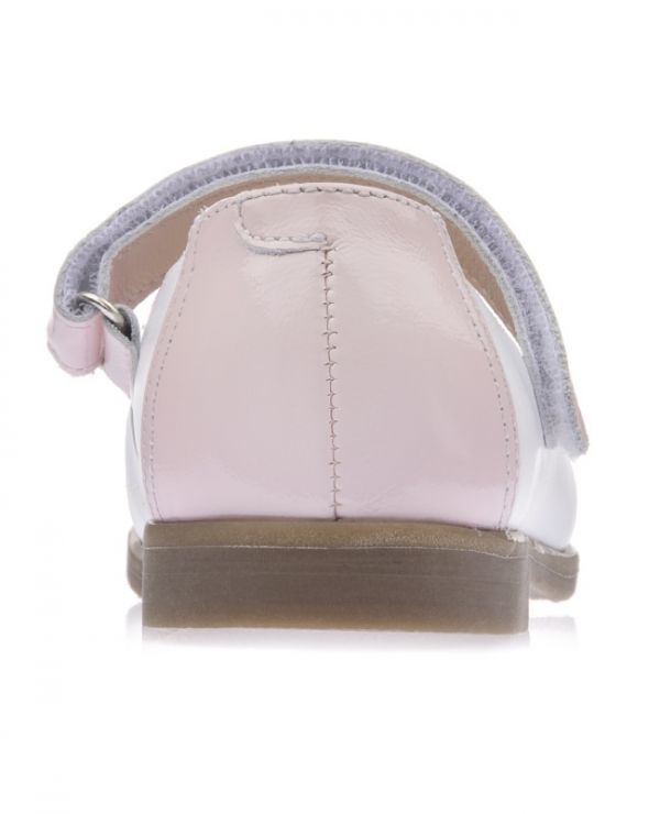 Children's shoes, Velcro 25012 leather, LILY pink