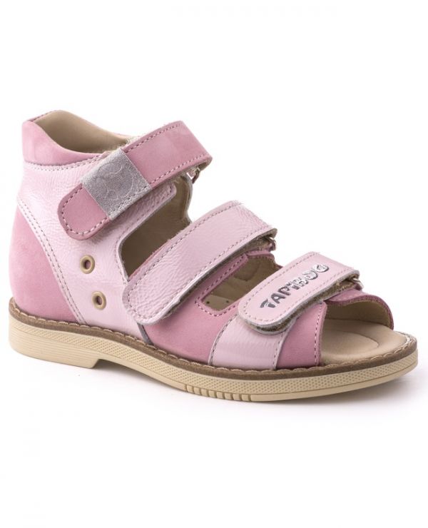 Children's sandals 26006 leather, VIOLE pink