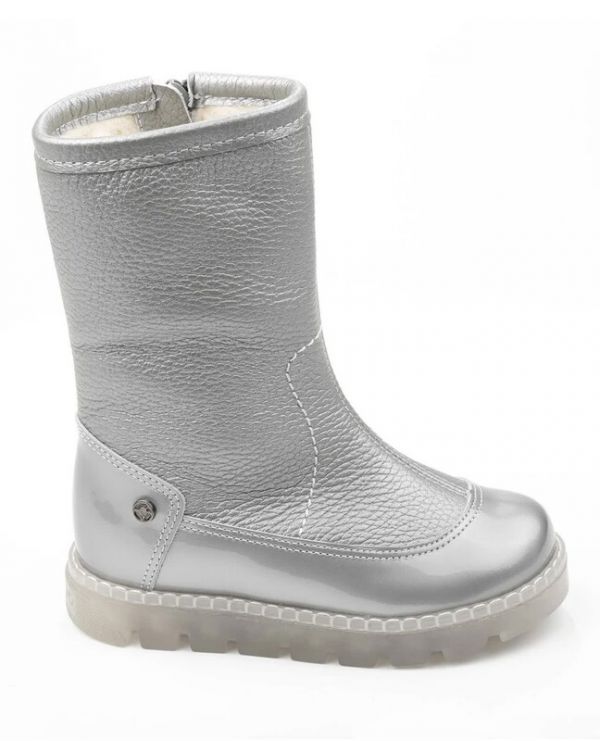 Boots children's wool 22011 leather, LONDON silver