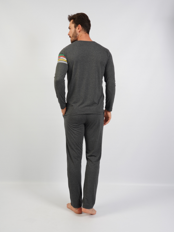 104048 0000 Set with long sleeve trousers URBAN graphite
