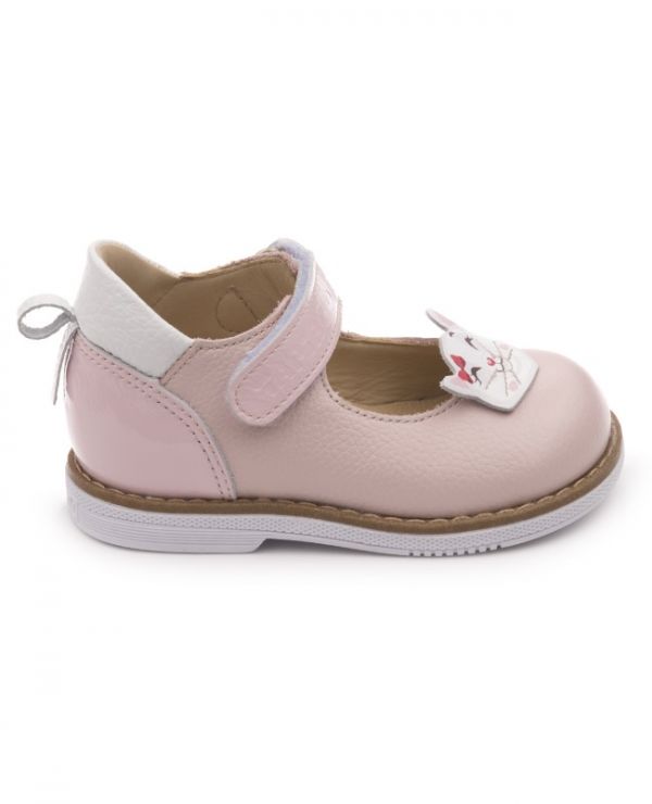 Children's shoes 25010, leather, CAT pink