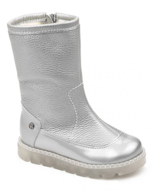 Boots children's wool 22011 leather, LONDON silver