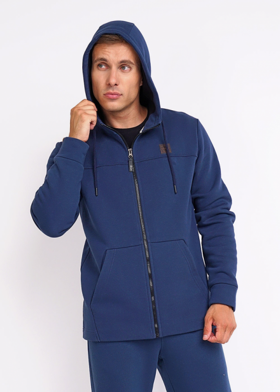 CLE Men's jacket 411928/47ff maxi, blue