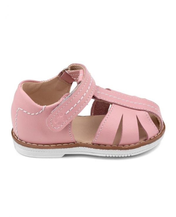 Children's sandals 36001 leather, VIOLE pink