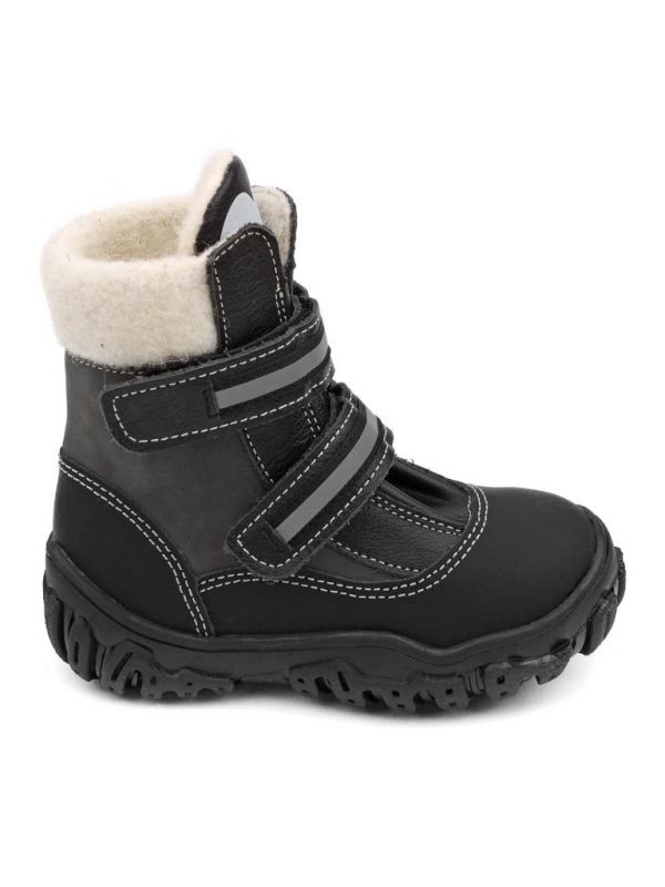 Children's boots 23011 leather, BERLIN gray