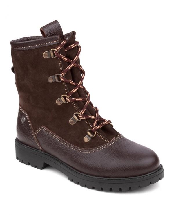 Boots children's wool 23023 leather, CAIRO brown