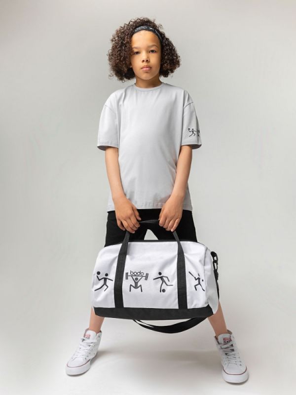 Children's bag 34-40; White black)
